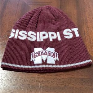 Mississippi State Maroon Knit Beanie